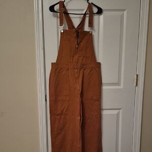 Forever 21 Women's Brown Overalls